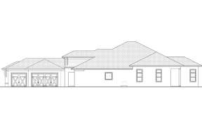 Contemporary House Plan #5565-00126 Elevation Photo