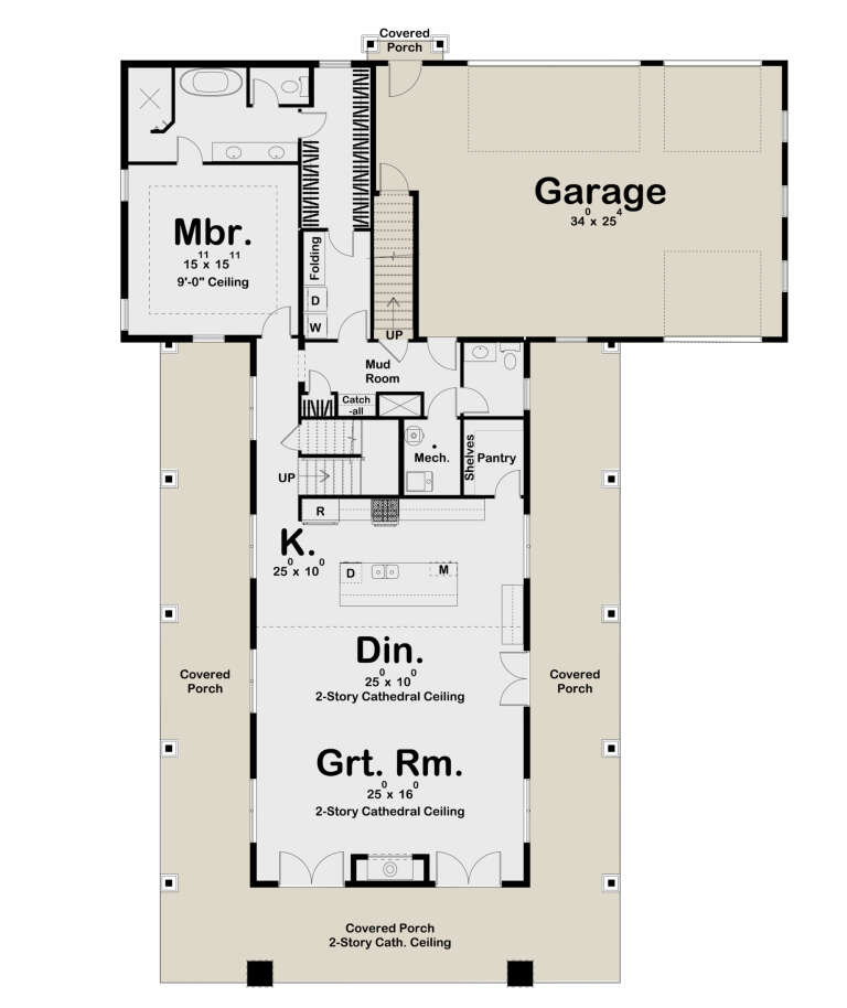House Plan House Plan #26294 Drawing 1
