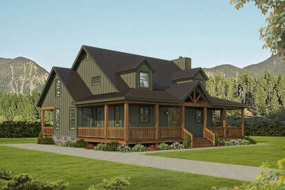 House Plan House Plan #26295 Front Elevation