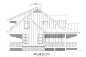 Country House Plan #940-00407 Elevation Photo