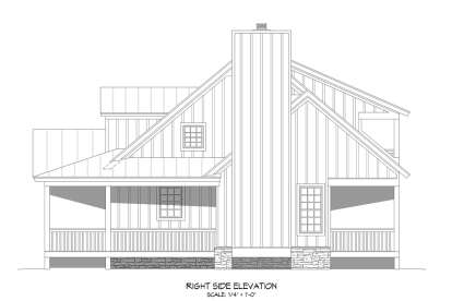 Country House Plan #940-00407 Elevation Photo