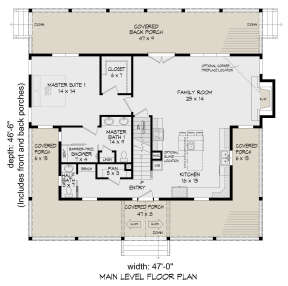 Main Floor for House Plan #940-00407