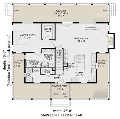 House Plan House Plan #26295 Drawing 1