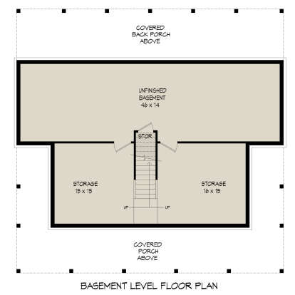 Basement for House Plan #940-00407