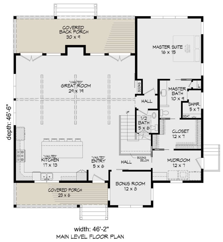 House Plan House Plan #26296 Drawing 1