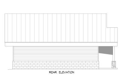 Modern House Plan #940-00409 Elevation Photo