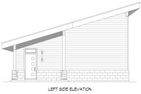 Modern House Plan #940-00409 Elevation Photo