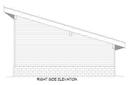 Modern House Plan #940-00409 Elevation Photo