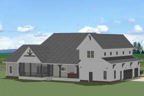 Modern Farmhouse House Plan #6849-00112 Elevation Photo