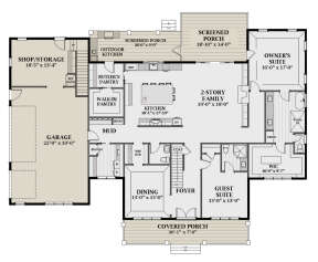 Main Floor for House Plan #6849-00112