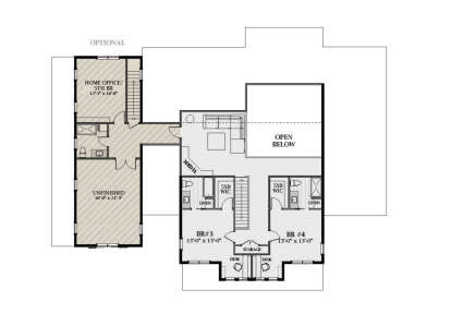 Second Floor for House Plan #6849-00112