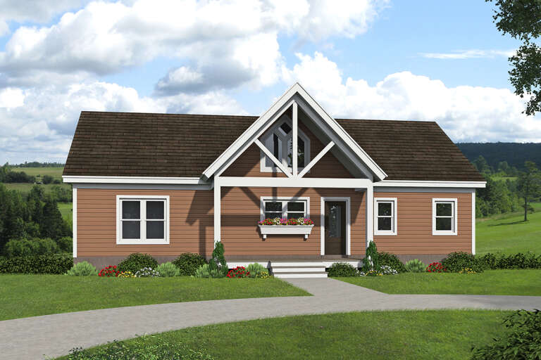 House Plan House Plan #26301 Front Elevation