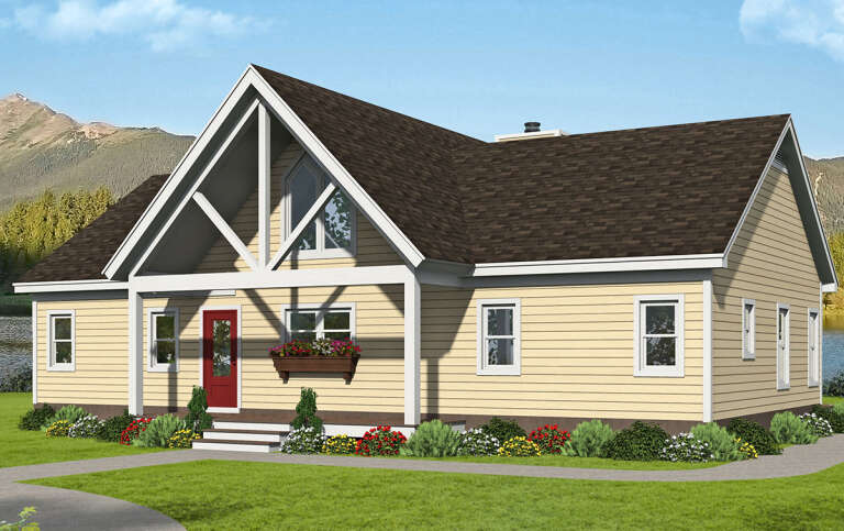 House Plan House Plan #26302 Front Elevation