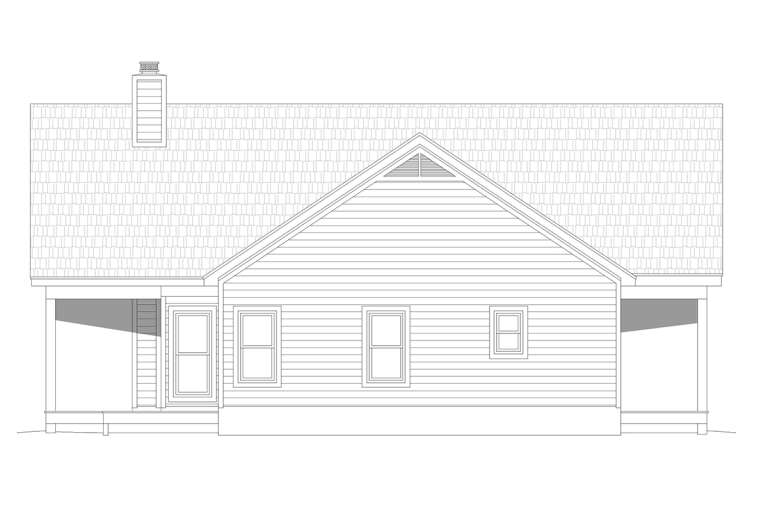 Country House Plan #940-00413 Elevation Photo