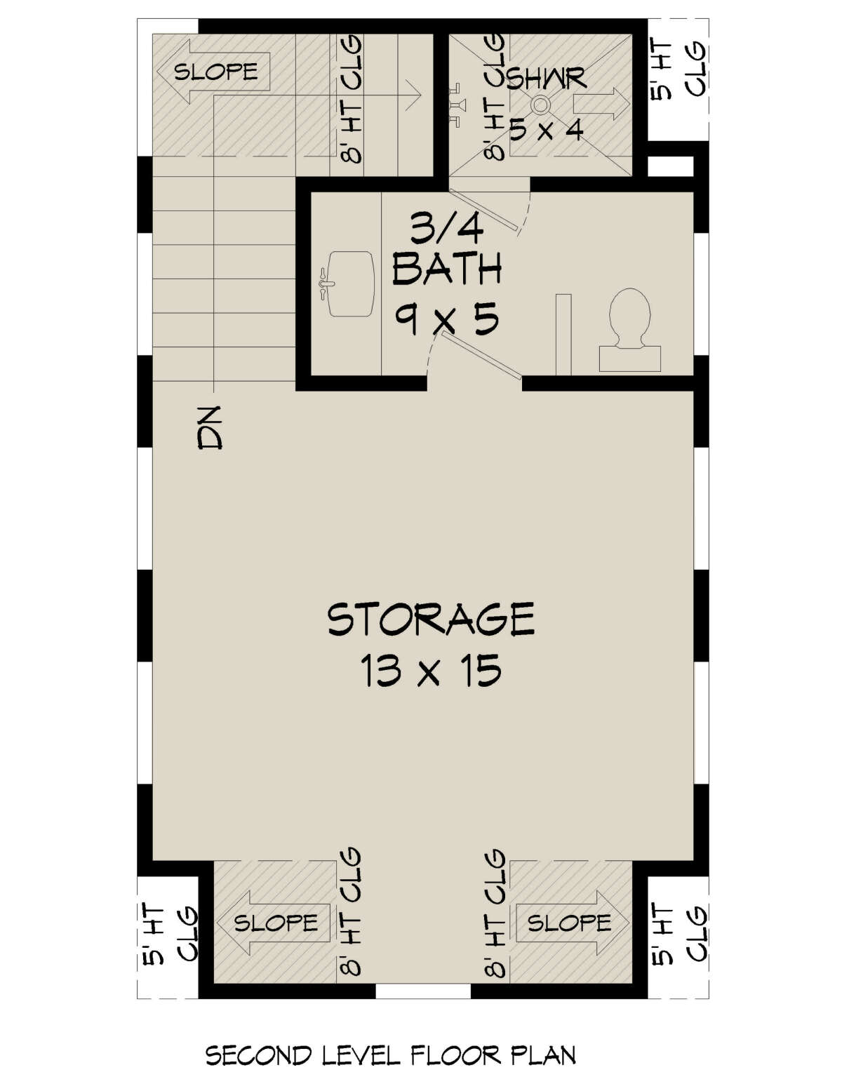 Second Floor for House Plan #940-00414