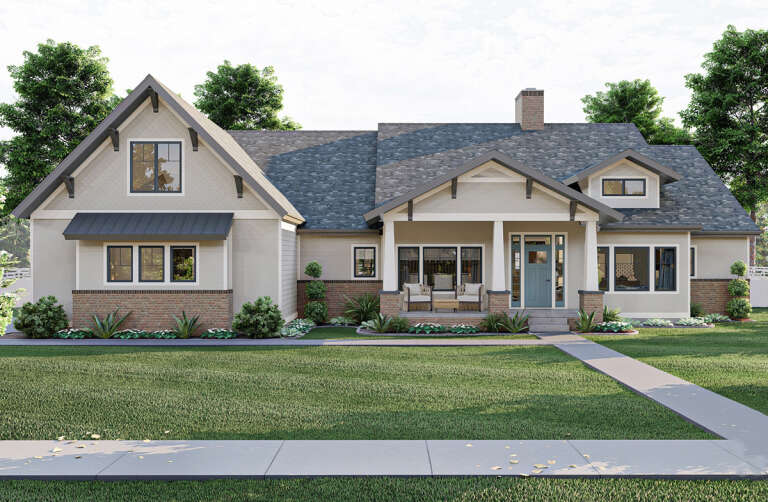 House Plan House Plan #26304 Front Elevation