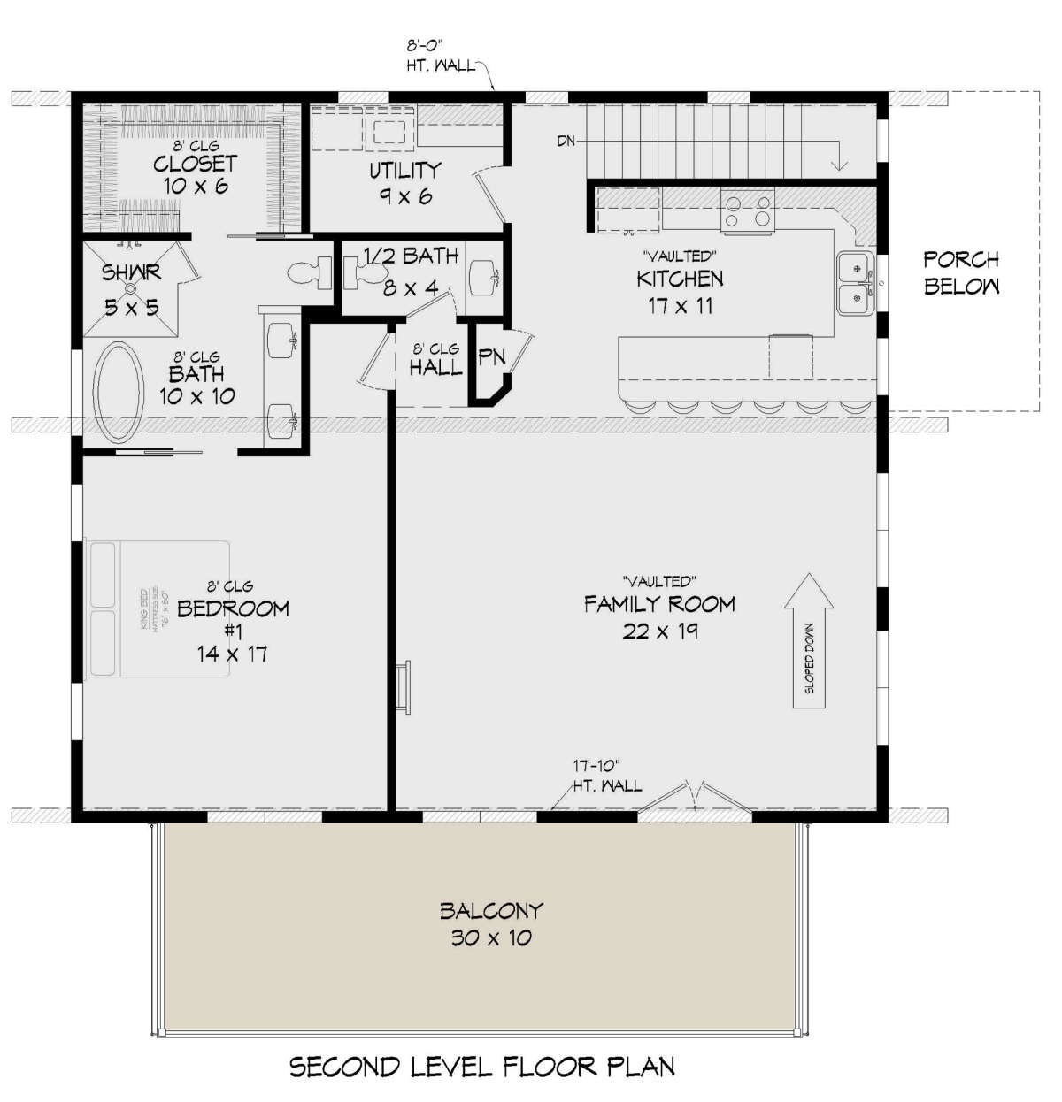 Second Floor for House Plan #940-00415