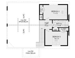 Second Floor for House Plan #940-00416