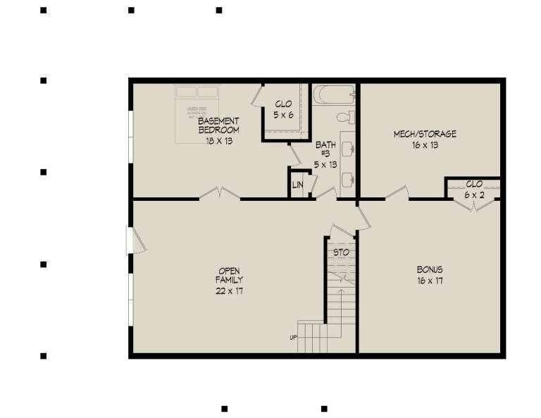 House Plan House Plan #26306 Drawing 3
