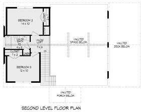 Second Floor for House Plan #940-00417