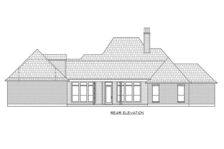 French Country House Plan #4534-00069 Elevation Photo