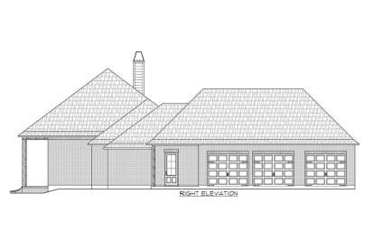 French Country House Plan #4534-00069 Elevation Photo