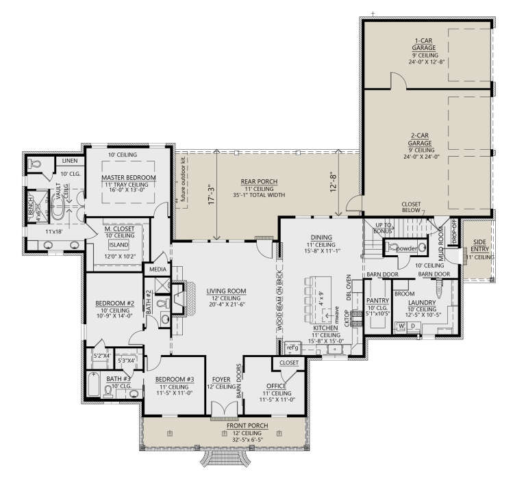 House Plan House Plan #26308 Drawing 1
