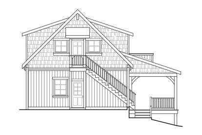 Country House Plan #035-00972 Elevation Photo