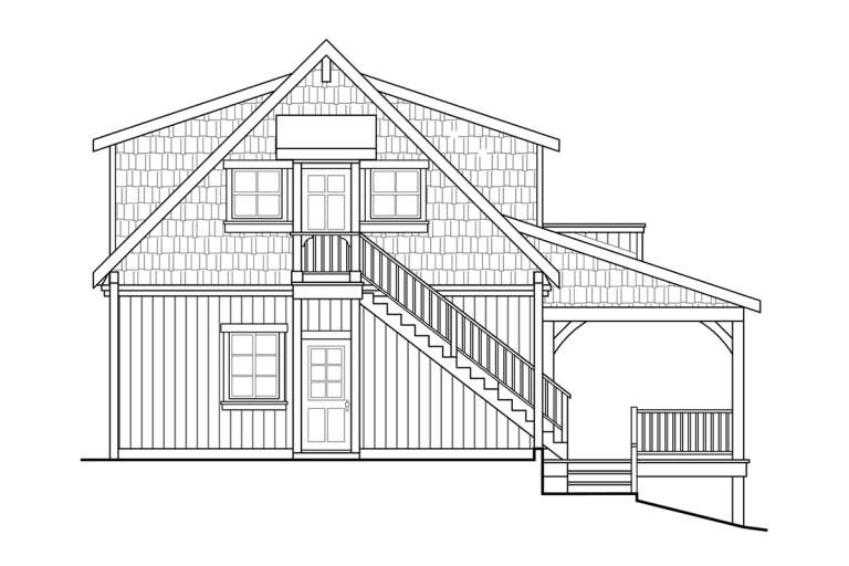 Country House Plan #035-00972 Elevation Photo