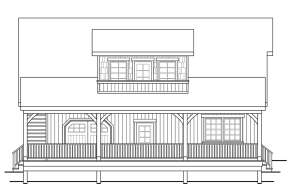 Country House Plan #035-00972 Elevation Photo