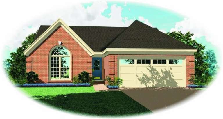 House Plan House Plan #2631 Front Elevation