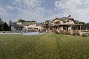 Craftsman House Plan #425-00042 Elevation Photo