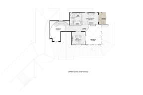 Second Floor for House Plan #425-00042