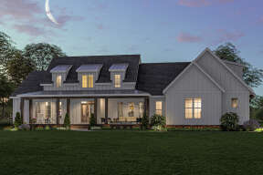 Modern Farmhouse House Plan #009-00309 Elevation Photo
