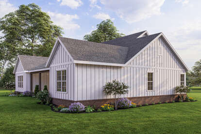 Modern Farmhouse House Plan #009-00309 Elevation Photo