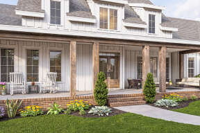 Modern Farmhouse House Plan #009-00309 Elevation Photo