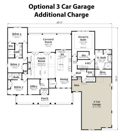 House Plan House Plan #26311 Drawing 4