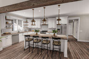 Modern Farmhouse House Plan #009-00309 Additional Photo