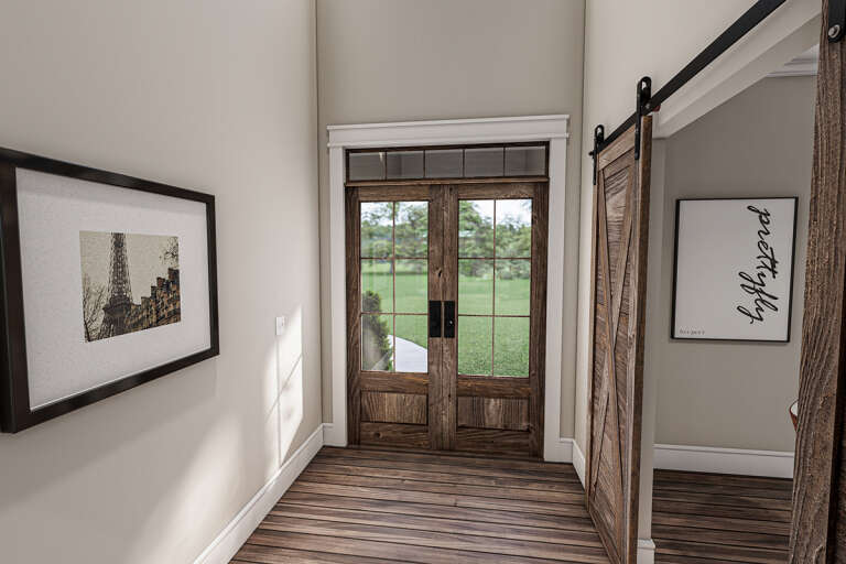 Modern Farmhouse House Plan #009-00309 Additional Photo