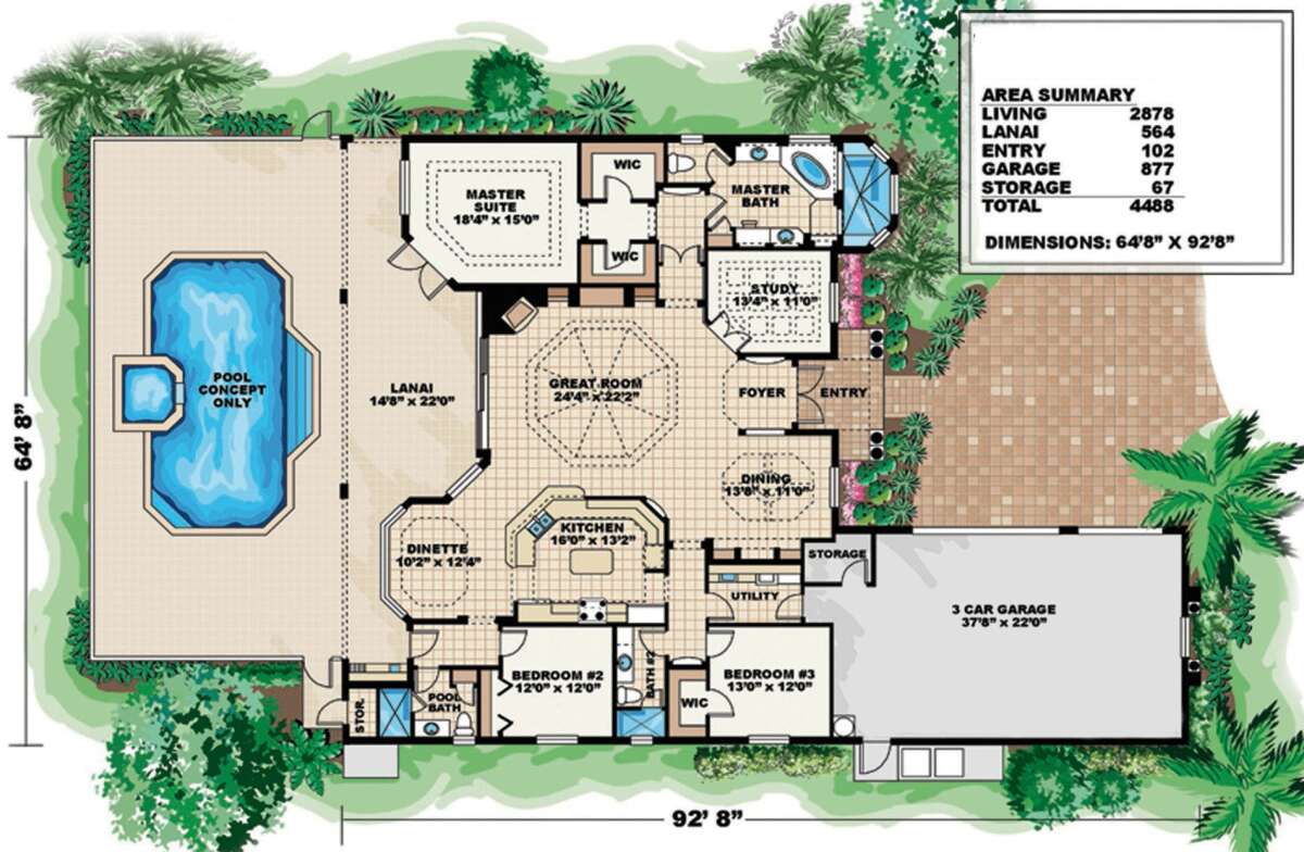 Main Floor for House Plan #575-00097