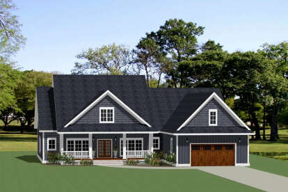 3 Bed, 3 Bath, 2969 Square Foot House Plan - #6849-00113