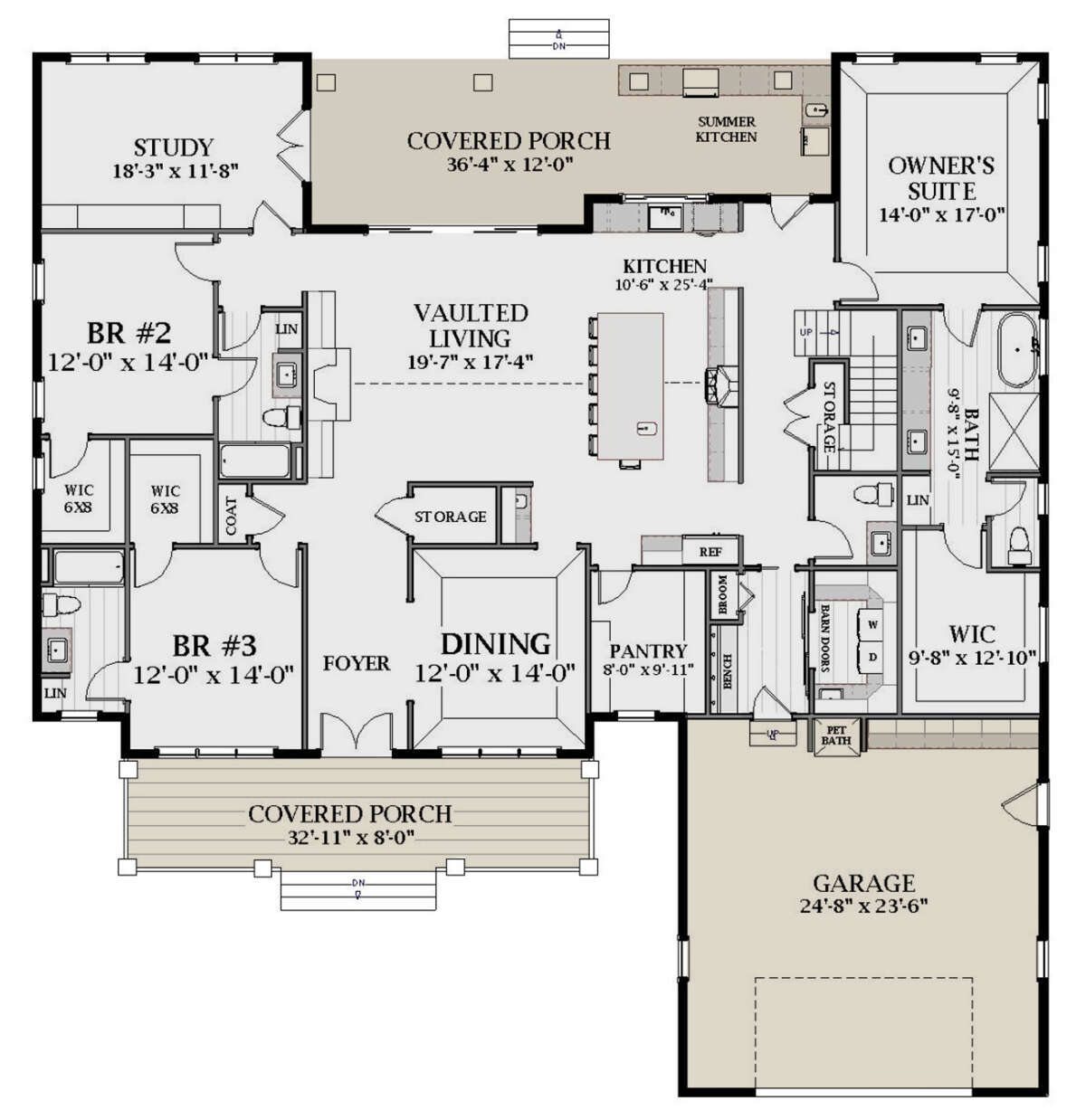 Floor Plans Without Formal Dining Rooms