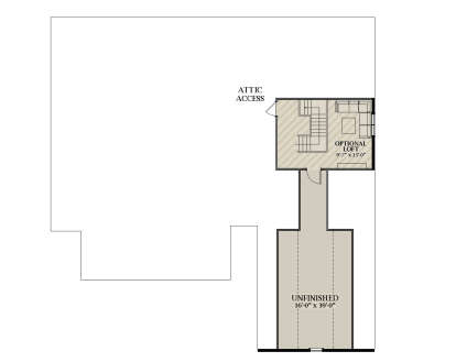 Second Floor for House Plan #6849-00113