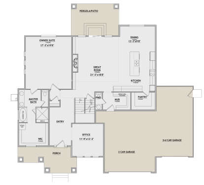 Main Floor for House Plan #8768-00021