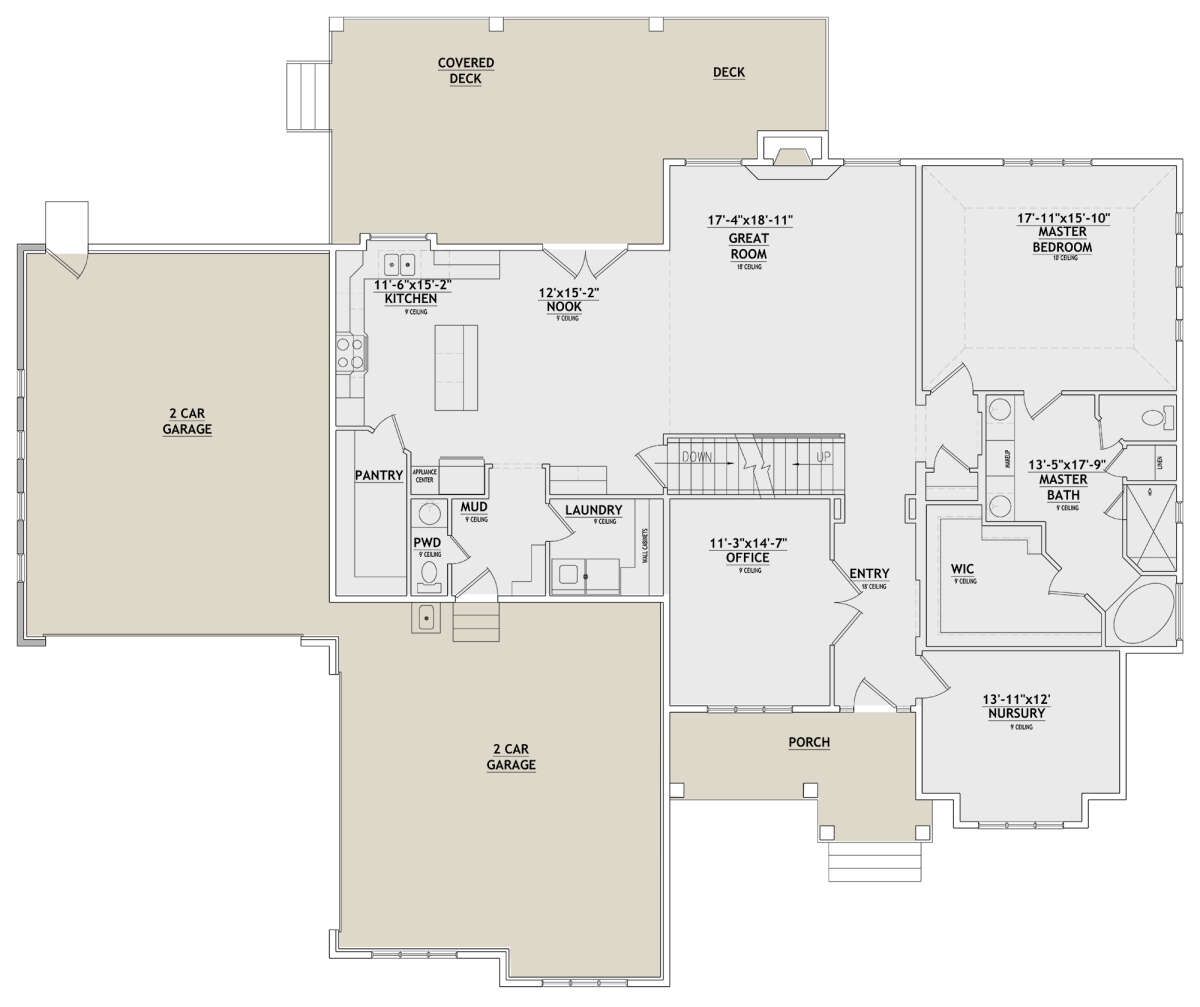 Main Floor for House Plan #8768-00022