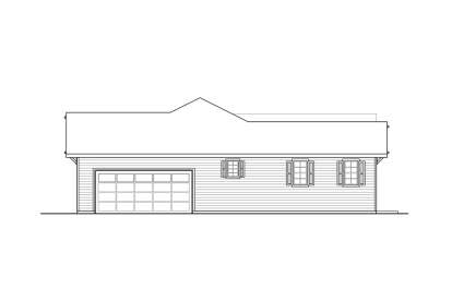 Country House Plan #035-00975 Elevation Photo