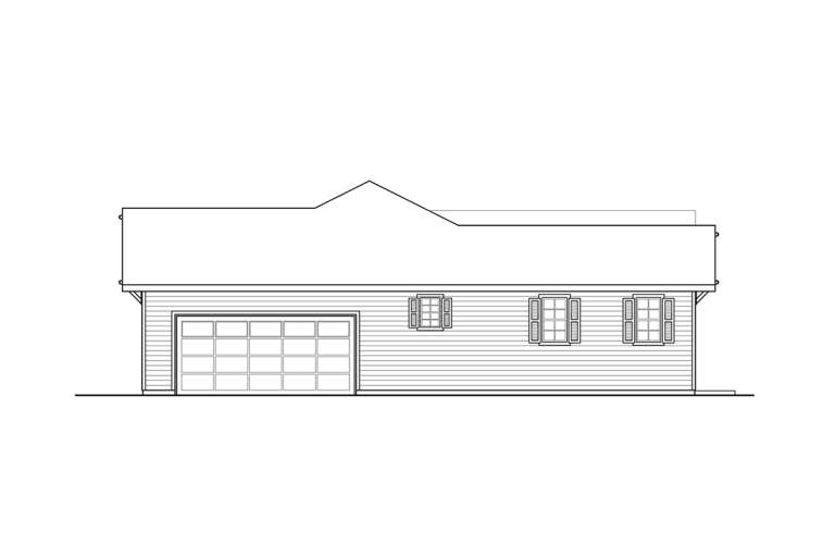 Country House Plan #035-00975 Elevation Photo
