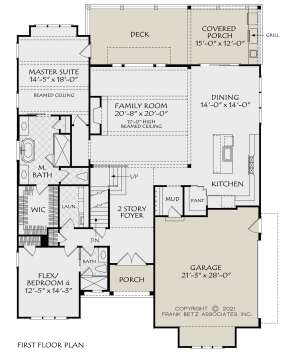 Main Floor for House Plan #8594-00465