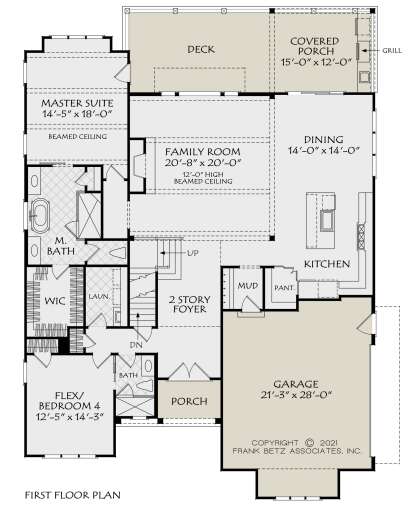 Main Floor for House Plan #8594-00465