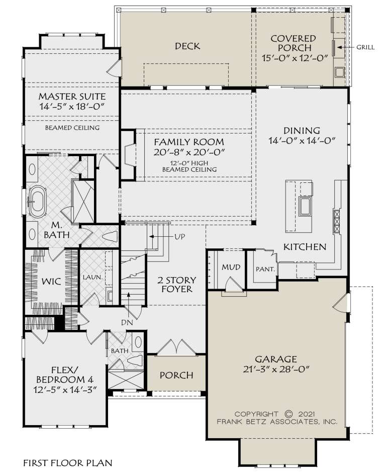 House Plan House Plan #26323 Drawing 1